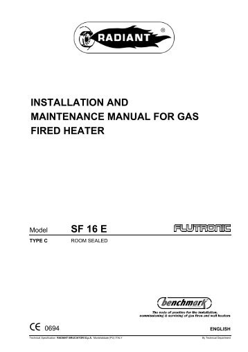 SF16e Flutronic W-Heater Install - Portsdean Technical