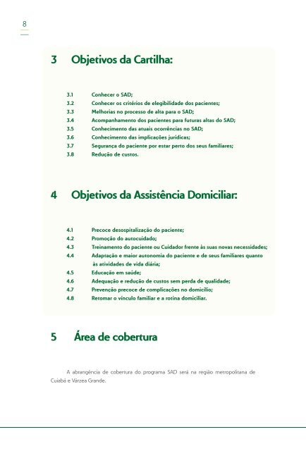 MANUAL DE ATENDIMENTO DOMICILIAR - Unimed Cuiabá