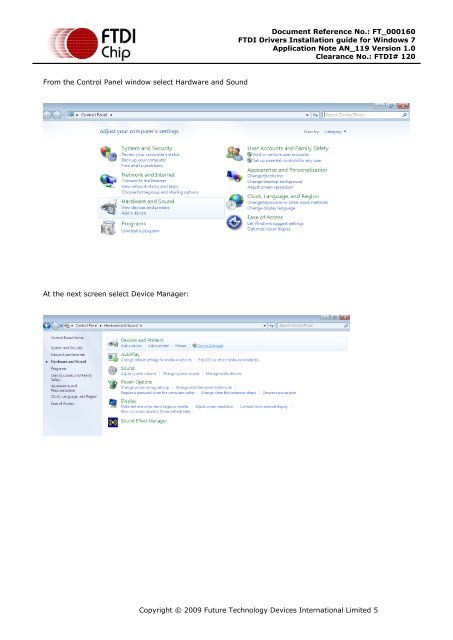FTDI Drivers Installation guide for Windows 7 - botnroll.com