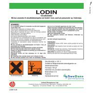 Lodin - Middeldatabasen