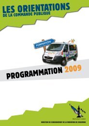 Programme d'insertion - Province Nord