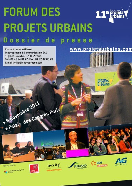 FORUM DES PROJETS URBAINS