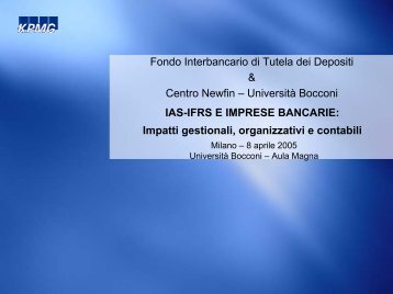 KPMG Talkbook Full-page - Fondo Interbancario di Tutela dei Depositi