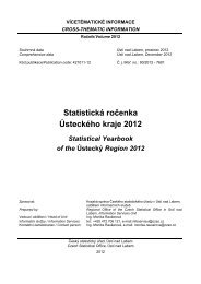 StatistickÃ¡ roÄenka ÃsteckÃ©ho kraje 2012 - ÄeskÃ½ statistickÃ½ ÃºÅad