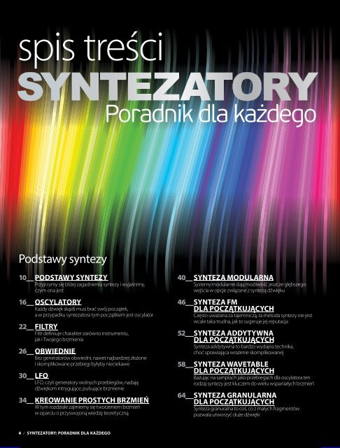 Syntezatory. Poradnik dla kaÅ¼dego - UlubionyKiosk