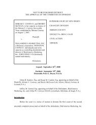 Conway v. DialAmerica Marketing, Inc., No. BER-C-116-08