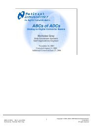 ABCs of ADCs - Analog-to-Digital Converter Basics (PDF)