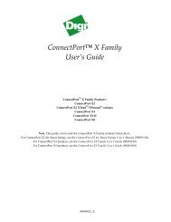 ConnectPort X Family User's Guide