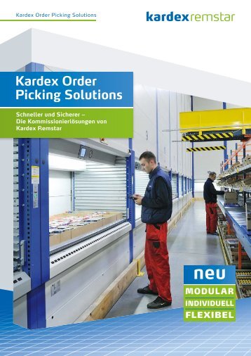 Kardex Order Picking Solutions - Kardex Remstar