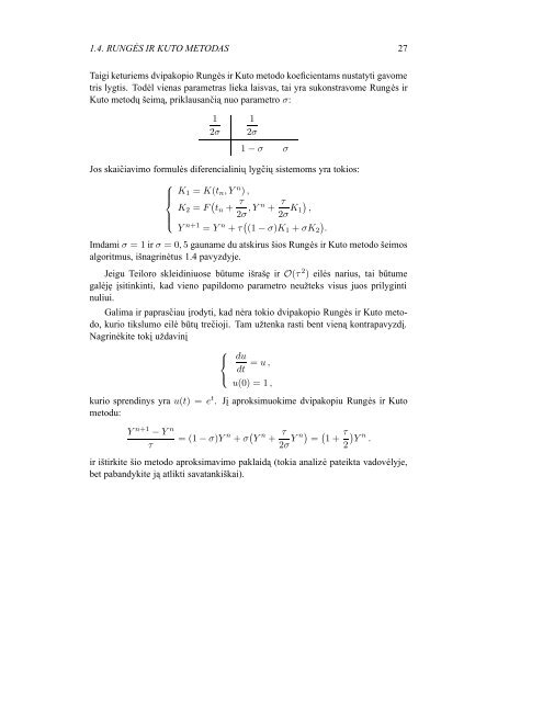 1.4. RungËes ir Kuto metodas - techmat.vgtu.lt