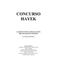 CONCURSO HAYEK - Eseade