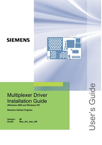 User's Guide - Wireless Data Modules