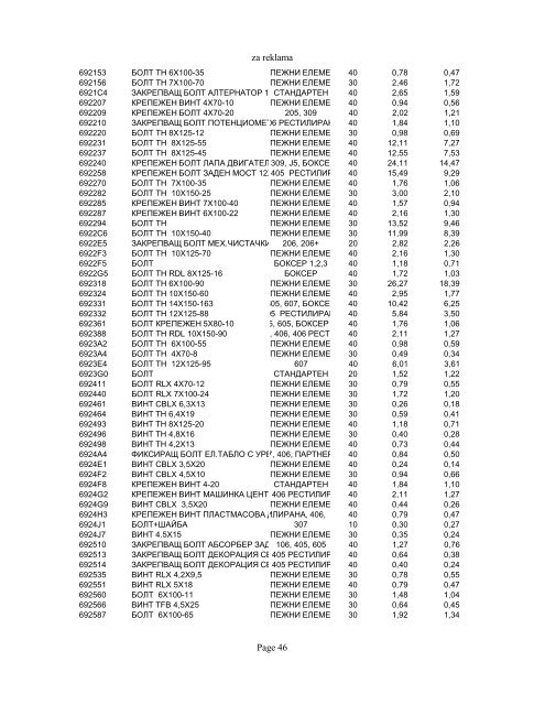 za reklama Page 1