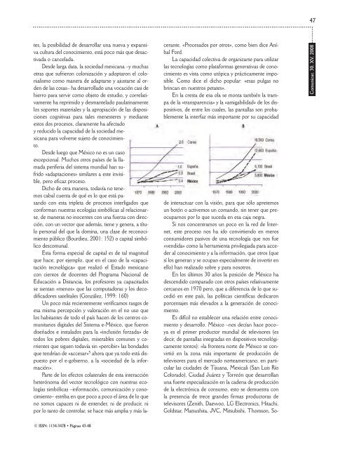 Audiencias y pantallas en América - Revista Comunicar