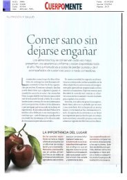 Comer sano sin dejarse engaÃ±ar - FundaciÃ³n para la diabetes