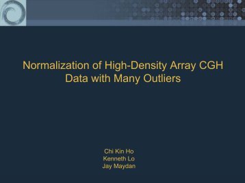 CGH as an Alternative to PCR-based Detection of Deletions in C ...