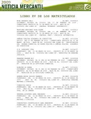 libro xv de los matriculados - CÃ¡mara de Comercio de La Guajira