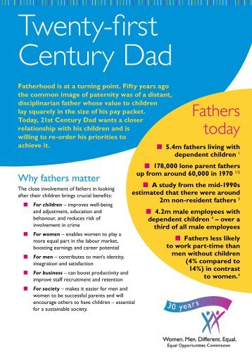 EOC 21st century dads - The Fatherhood Institute
