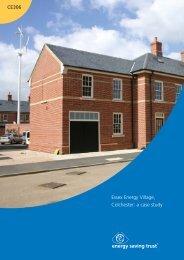 Essex Energy Village, Colchester: a case study CE306