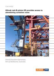 Case study: Patrick Stevedore Operations, Port of Melbourne ...