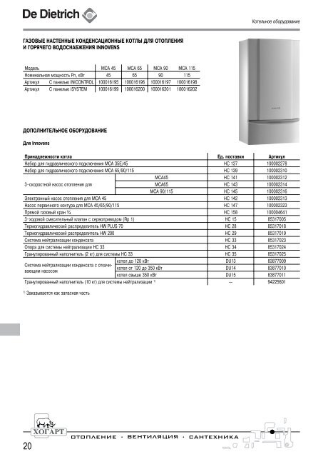 ÐÐ°ÑÐ°Ð»Ð¾Ð³ ÐºÐ¾ÑÐ»Ð¾Ð² Ð¸ ÑÐµÐ½Ñ Viessmann