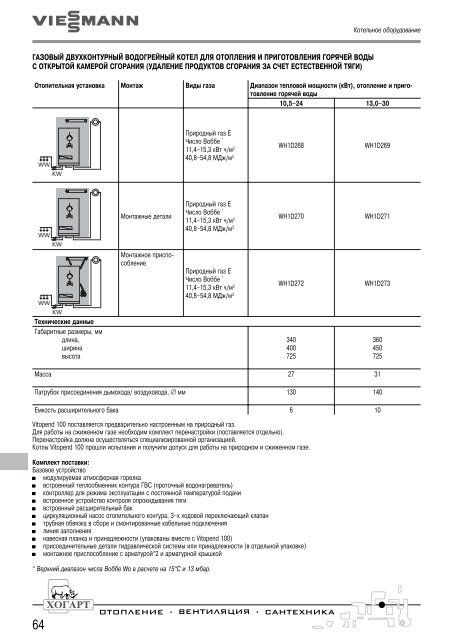 ÐÐ°ÑÐ°Ð»Ð¾Ð³ ÐºÐ¾ÑÐ»Ð¾Ð² Ð¸ ÑÐµÐ½Ñ Viessmann