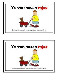 Â¡Yo veo cosas rojas! - Little Book Lane