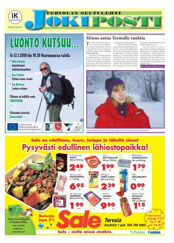 PysyvÃ¤sti edullinen lÃ¤hiostopaikka! - Tervola