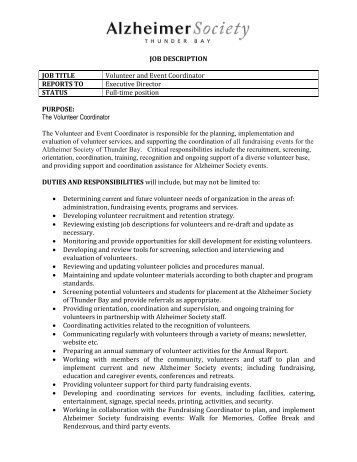 outreach coordinator job description outreach coordinator job description