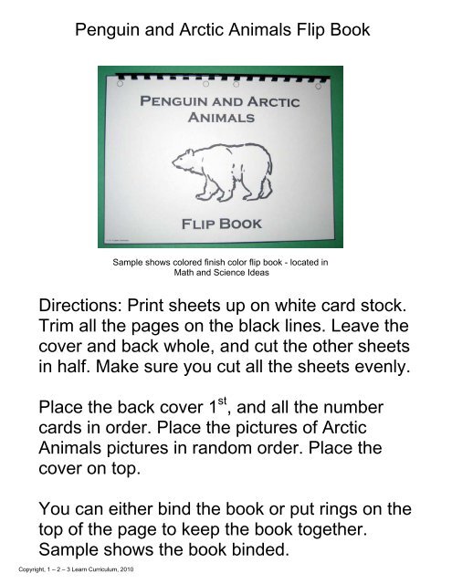 Flip Book Sample