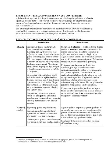 pros y contras según el parámetro en que nos fijemos