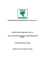 Plan de Acción Trienal. - Corporación Autónoma Regional del Cauca