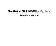 7 Steering modes - Northstar