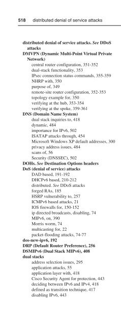 IPv6 Security