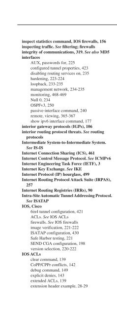 IPv6 Security