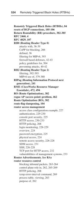 IPv6 Security