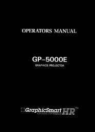 NEC GP-5000 User Manual - CurtPalme.com