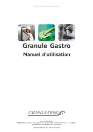 Granule Gastro - Granuldisk