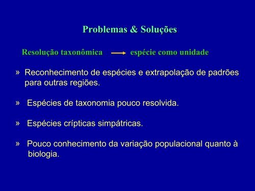 Poliquetas no monitoramento ambiental - Instituto de Biologia da ...