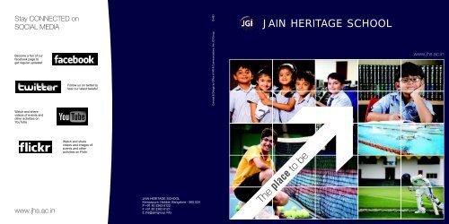 Download Brochure - Jain Heritage School
