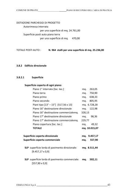 1. la prima fase - Atti amministrativi del Comune di Prato