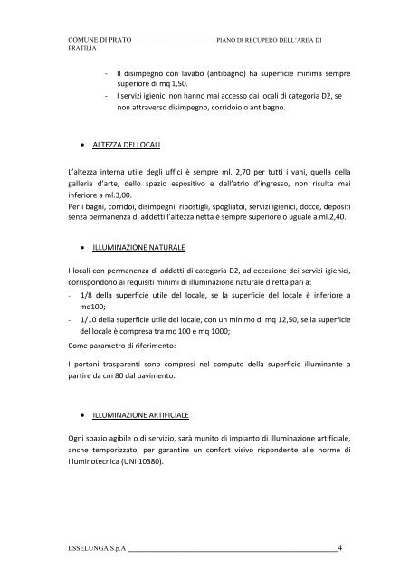 1. la prima fase - Atti amministrativi del Comune di Prato