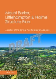 Draft Structure Plan 16 June 2011 - District Council of Mount Barker ...