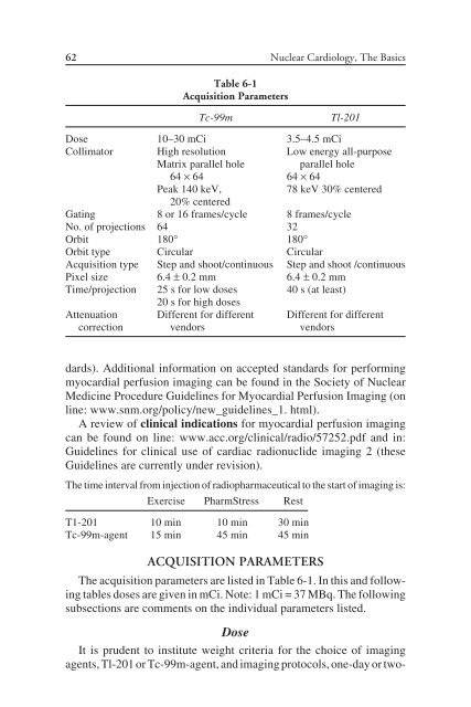 Nuclear Cardiology: Nuclear Cardiology: