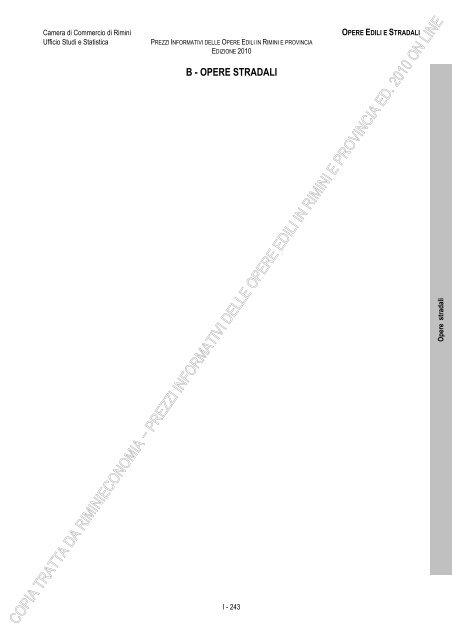 PREZZI INFORMATIVI DELLE IN RIMINI E PROVINCIA Edizione ...