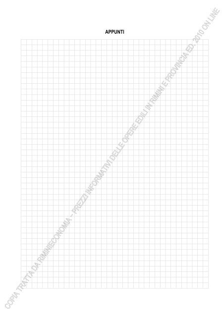PREZZI INFORMATIVI DELLE IN RIMINI E PROVINCIA Edizione ...