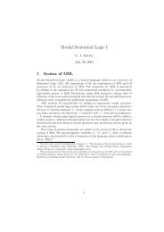 Modal Sentential Logic I