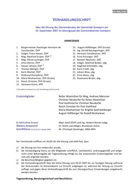 Datei herunterladen - .PDF - auf der Homepage der Gemeinde ...