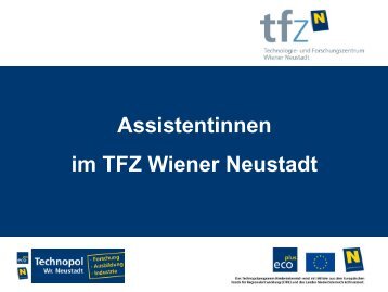 Assistentinnen im TFZ Wiener Neustadt - beim TFZ Wiener Neustadt