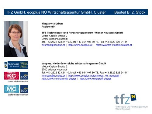 Assistentinnen im TFZ Wiener Neustadt - beim TFZ Wiener Neustadt